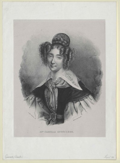Camilla Guiscardi af Artist Unknown