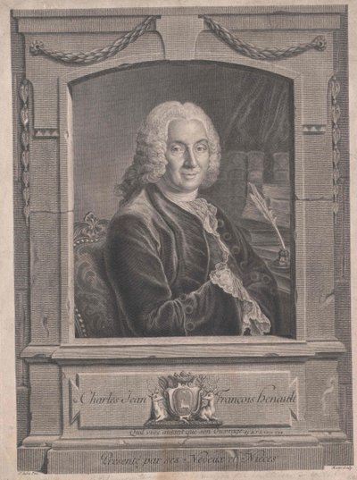 Charles-Jean-Francois Henault af Artist Unknown