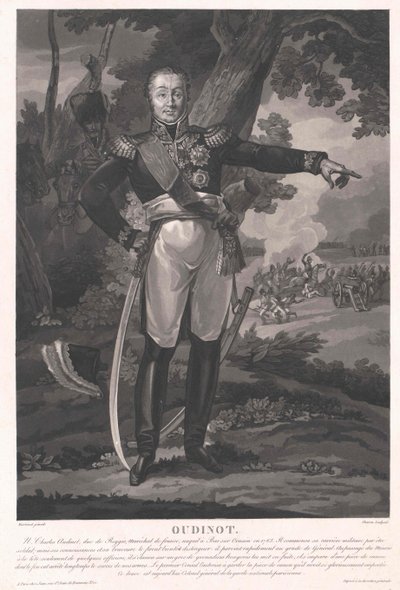 Charles Nicolas Duc de Reggio Oudinot af Artist Unknown