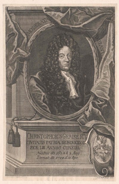 Christoph Gericke (tryk) af Artist Unknown