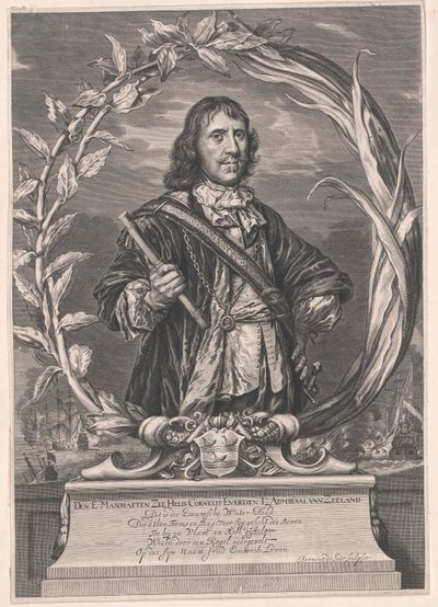 Cornelis d. Ae Evertsen af Artist Unknown