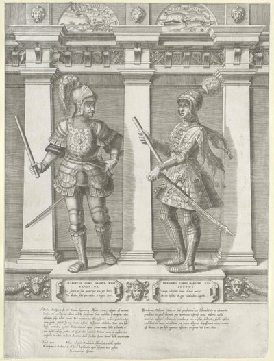Greve af Habsburg Albrecht IV af Artist Unknown
