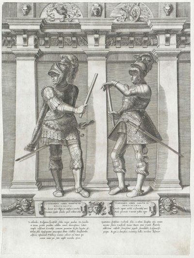 Greve af Habsburg Guntram den Stærke af Artist Unknown