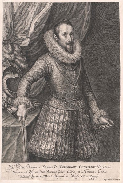 Pfalzgraf af Neuburg Wolfgang Wilhelm af Artist Unknown
