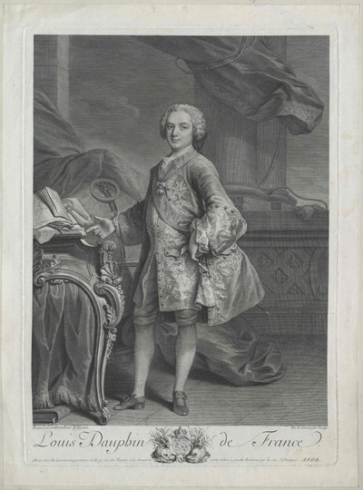 Dauphin af Frankrig Ludwig af Artist Unknown