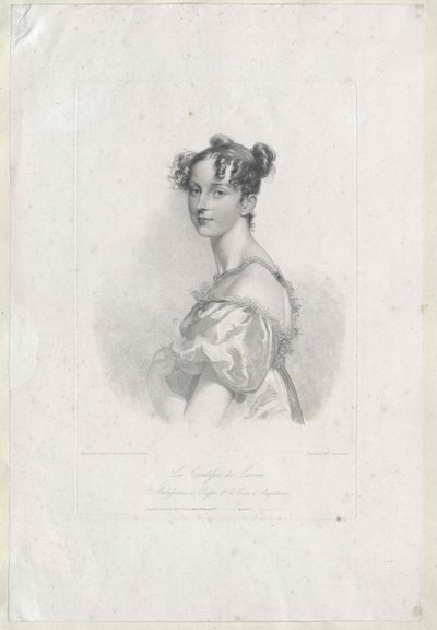 Dorothea von Benckendorff af Artist Unknown