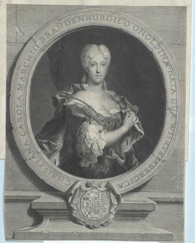 Hertuginde af Württemberg Christian Charlotte af Artist Unknown