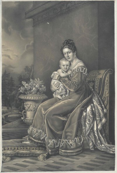 Hertuginde af Württemberg Pauline af Artist Unknown