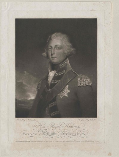 Hertug af Gloucester William Fredric af Artist Unknown