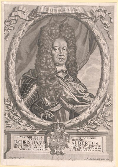 Hertug af Holstein-Gottorp Christian Albert af Artist Unknown