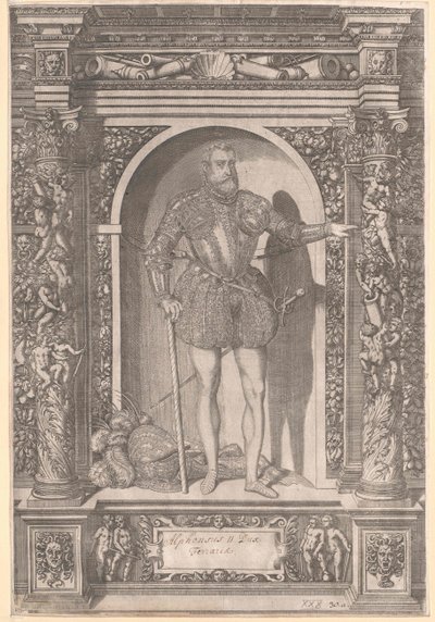 Hertug af Modena og Ferrara Alphonsus II d