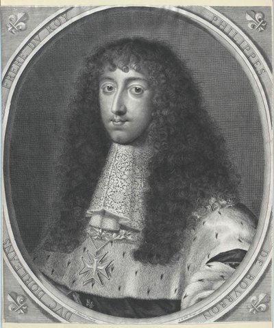 Hertug af Orl0061006es Philipp (print) af Artist Unknown