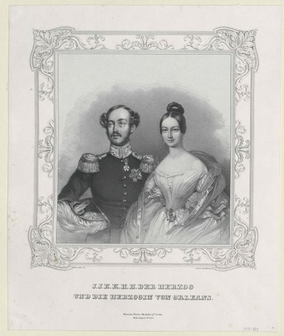 Hertug af Orleans Ferdinand af Artist Unknown