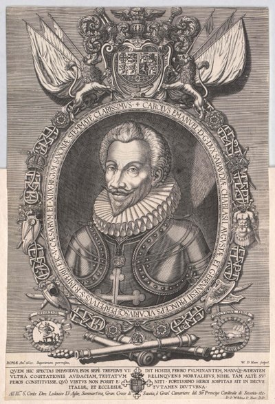 Hertug af Savoyen Karl Immanuel I af Artist Unknown