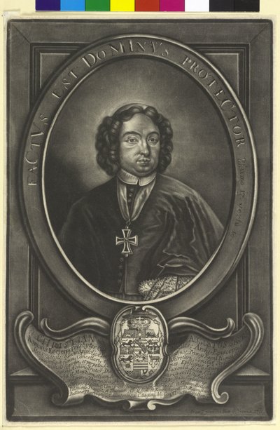 Hertug af Sachsen-Zeitz Christian August af Artist Unknown