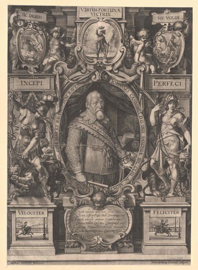 Hertug af Sachsen Johann Casimir af Artist Unknown