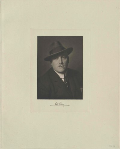 Eduard Heinl (print) af Artist Unknown