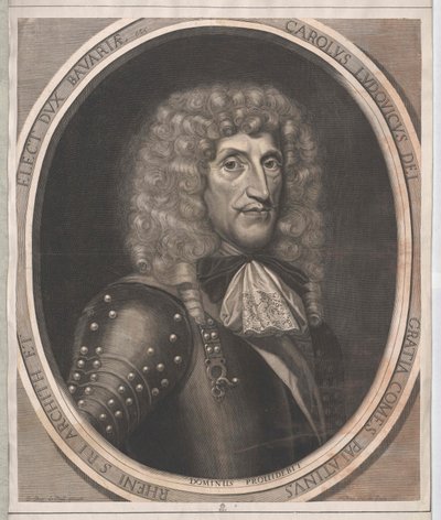 Kurfyrste af Pfalz Karl I Ludvig af Artist Unknown