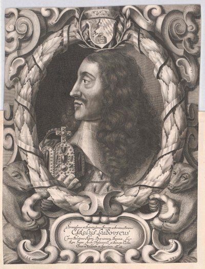 Kurfyrste af Pfalz Karl I Ludwig af Artist Unknown