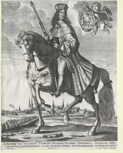 Kurfyrste af Brandenburg (1620-1688) Frederik Wilhelm af Artist Unknown