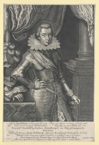 Kurfyrste af Brandenburg Georg Wilhelm af Artist Unknown