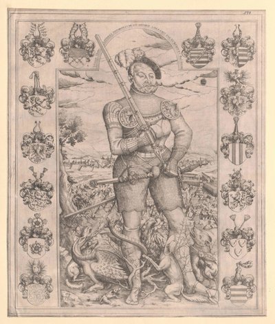 Kurfyrste af Sachsen Johann Frederick I af Artist Unknown