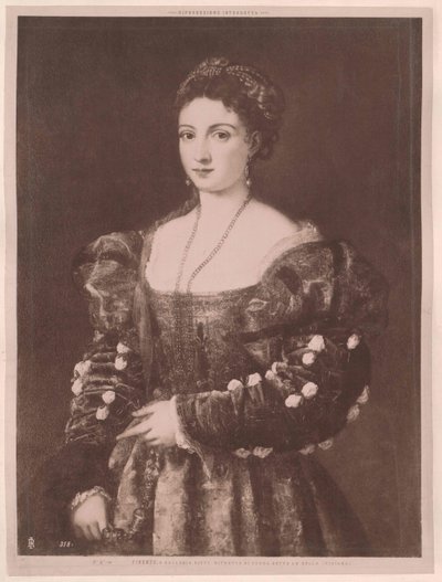 Eleonora Gonzaga af Artist Unknown