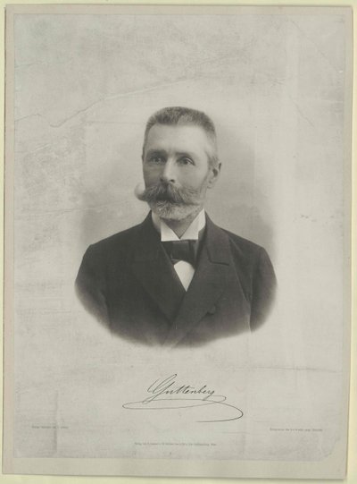 Emil Baron von Guttenberg (print) af Artist Unknown