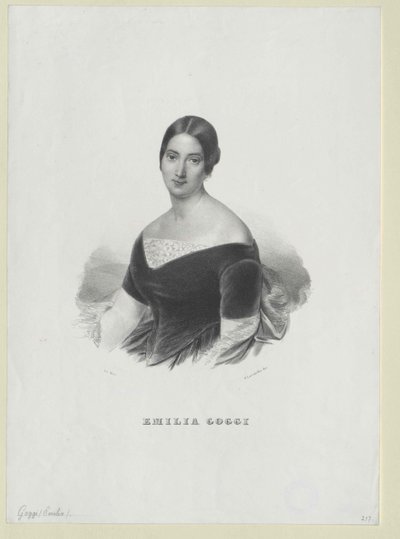 Emilia Goggi af Artist Unknown