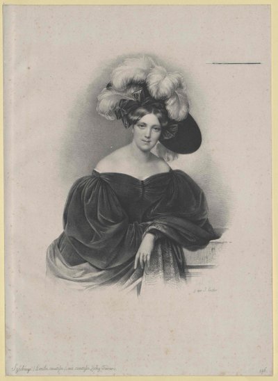 Emilie grevinde Zichy-Ferraris af Artist Unknown