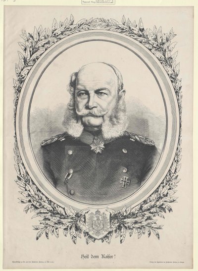 Kejser William I af Artist Unknown