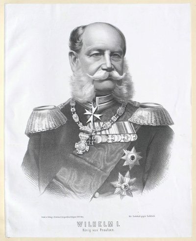 Kejser William I af Artist Unknown