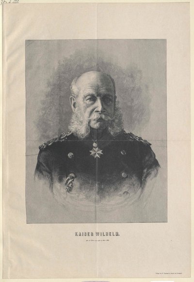 Kejser William I af Artist Unknown