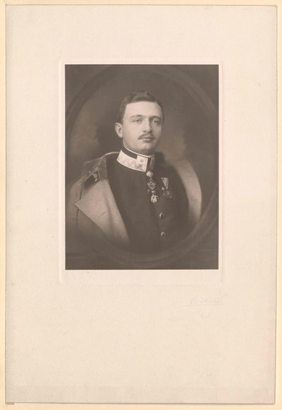Kejser af Østrig Karl I (print) af Artist Unknown
