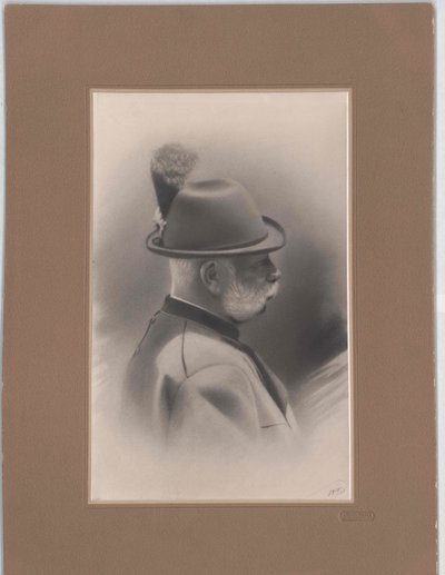 Kejser af Østrig Franz Joseph I af Artist Unknown