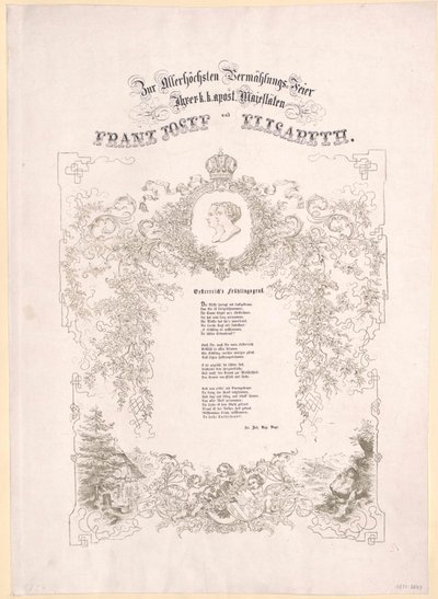 Kejser af Østrig Franz Joseph I af Artist Unknown