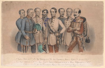 Kejser af Østrig Franz Joseph I af Artist Unknown