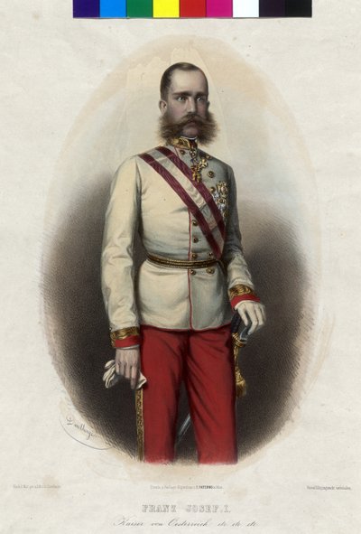 Kejser af Østrig Franz Joseph I af Artist Unknown