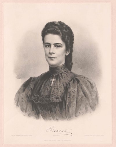 Kejserinde af Østrig Elisabeth af Artist Unknown