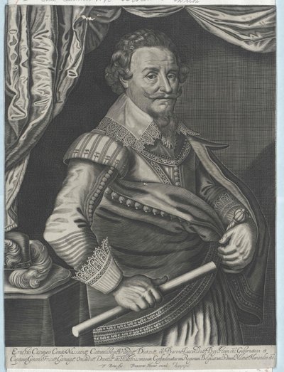 Ernst Casimir greve af Nassau-Dietz af Artist Unknown