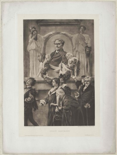 Ernst Hartmann af Artist Unknown