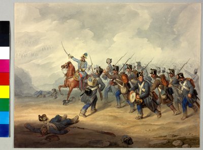FML Franz Henry greve Schlik i slaget af Artist Unknown