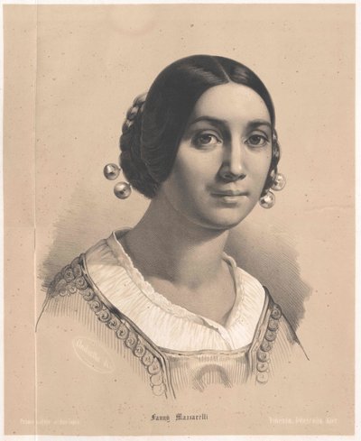 Fanny Mazzarelli af Artist Unknown