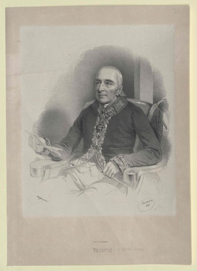 Ferdinand baron Fechtig-Fechtenberg af Artist Unknown
