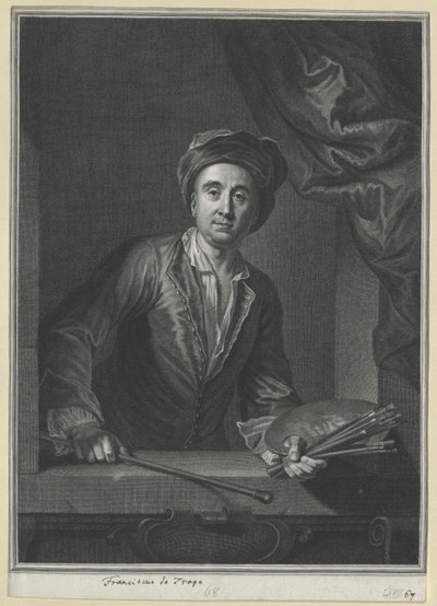 Fran006f0069s de Troy af Artist Unknown