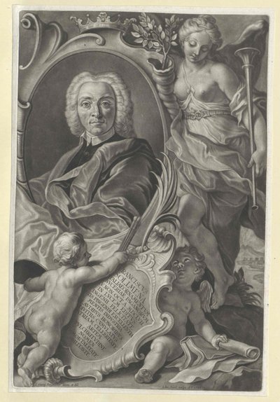 Francesco Solimena (tryk) af Artist Unknown