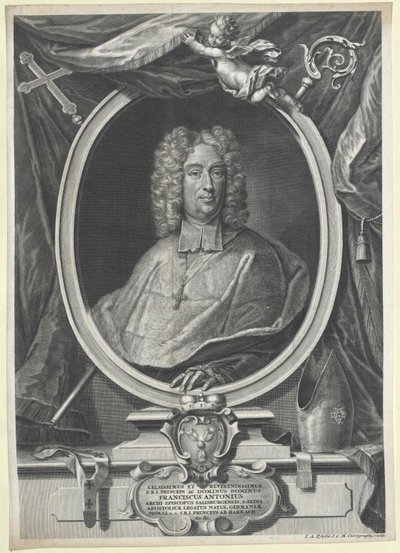 Franz Anton Graf Harrach af Artist Unknown