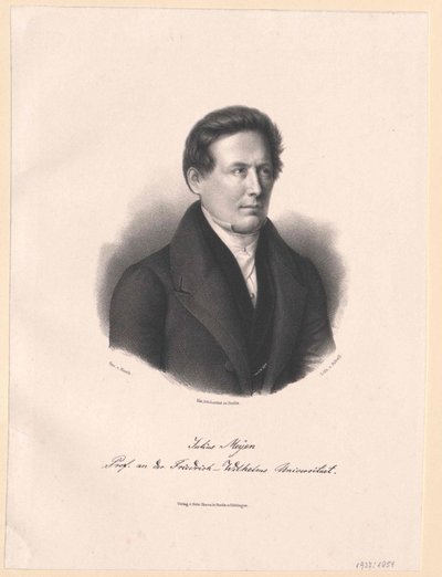 Franz Julius Ferdinand Meyen (tryk) af Artist Unknown