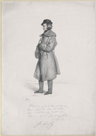 Franz Liszt af Artist Unknown