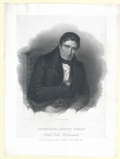 Frederick August Werdy af Artist Unknown
